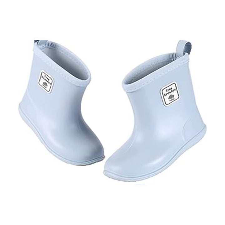 Sayyea Tree Grandpa Baby Boy Size 6 Toddler Short Rain Boots Waterproof Shoes