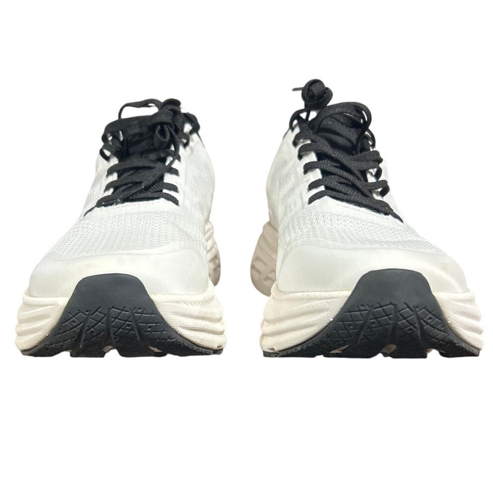 Nortiv 8 Womens Size 8.5 White Black Sneakers Lace Up Round Toe Tennis Shoes