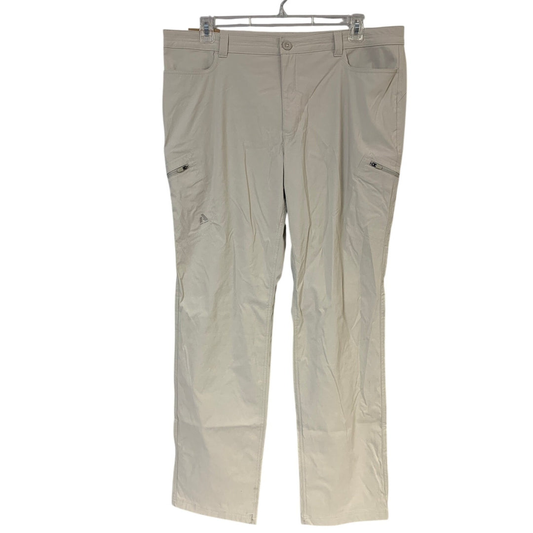 New Eddie Bauer Womens Pumice Khaki UPF 50+ Outdoor Guide Mid Rise Cargo Pants
