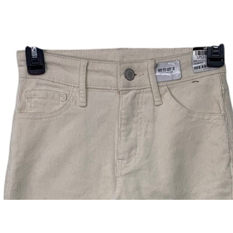 NWT New Art Class Girls Medium (8) White Sand Cotton Blend Corduroy Pants