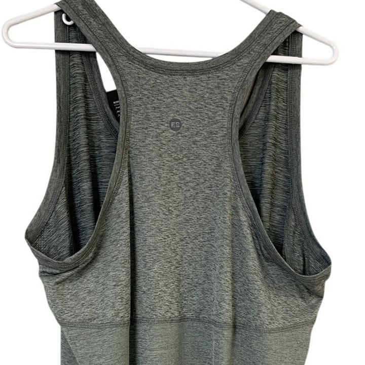 New Eddie Bauer Womens Resolution Gray Recycled Polyester Athletic Tank Dress
