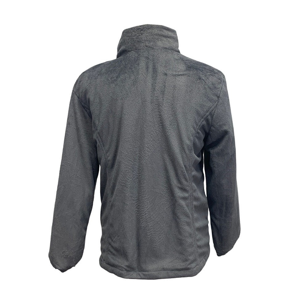 ZeroXposur Womens Large Reversible Polyester Raincoat Fleece Full Zip Jacket