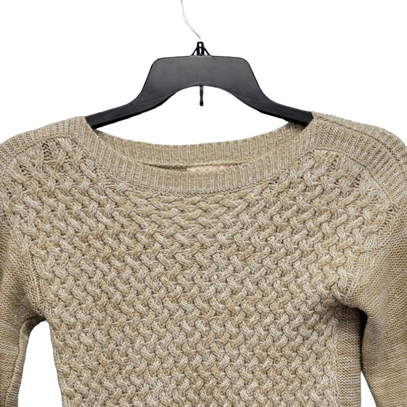 Its Our Time Womens Medium 100% Acrylic Long Sleeve Knit Pullover Sweater