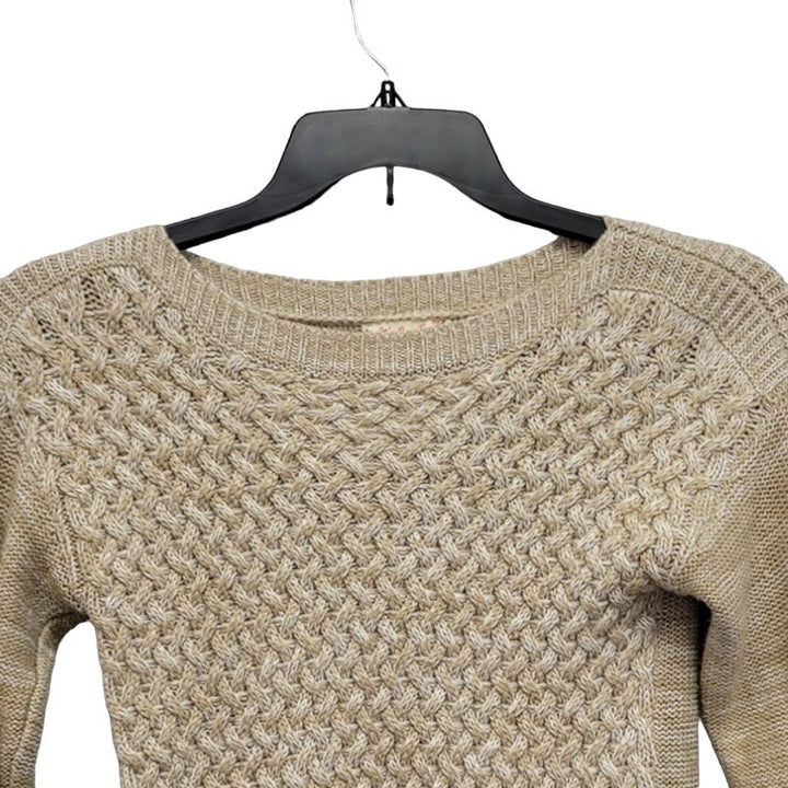 Its Our Time Womens Medium 100% Acrylic Long Sleeve Knit Pullover Sweater