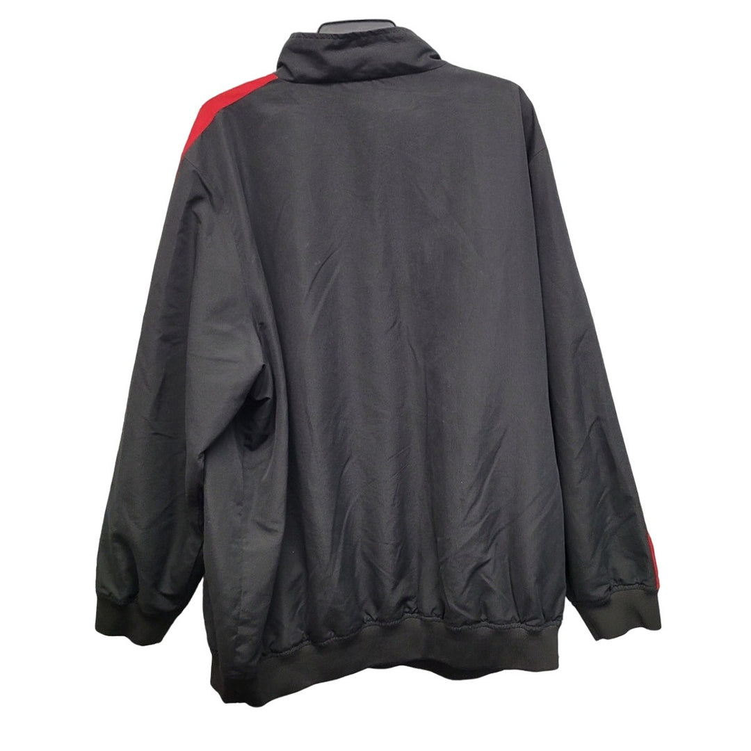 King Size Mens 2XL 100% Polyester Long Sleeve Full Zip Lined Jacket w Pockets