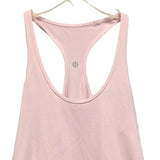 Lululemon Womens Small Baby Pink Athletic Stretchy Fitted Racerback Tank Top