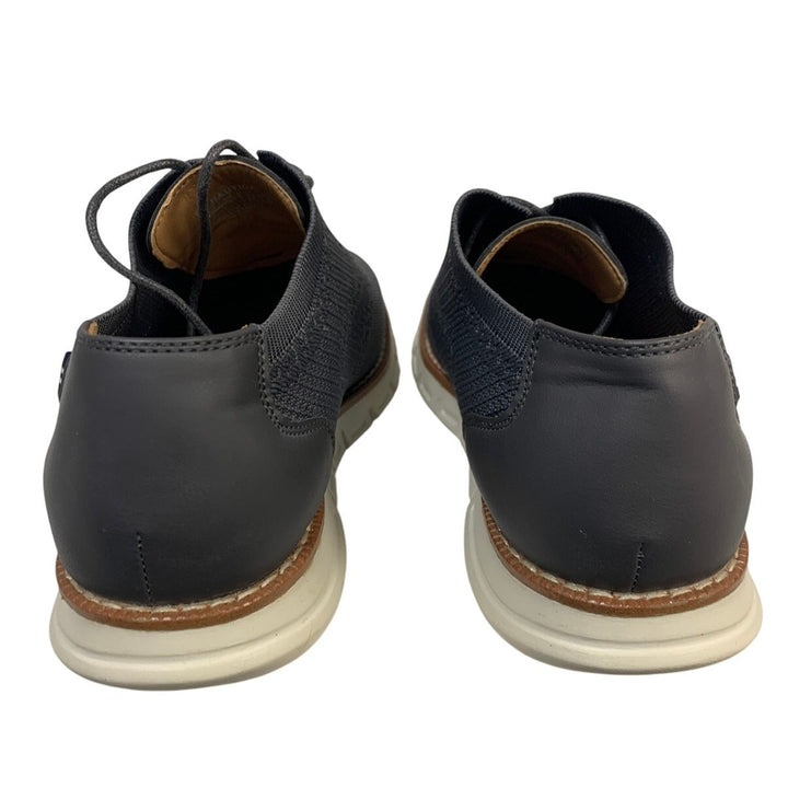 Nautica Mens Size 9 Gray Oxford Wrenwood 3 Knit Lace Up Low Top Round Toe Shoes