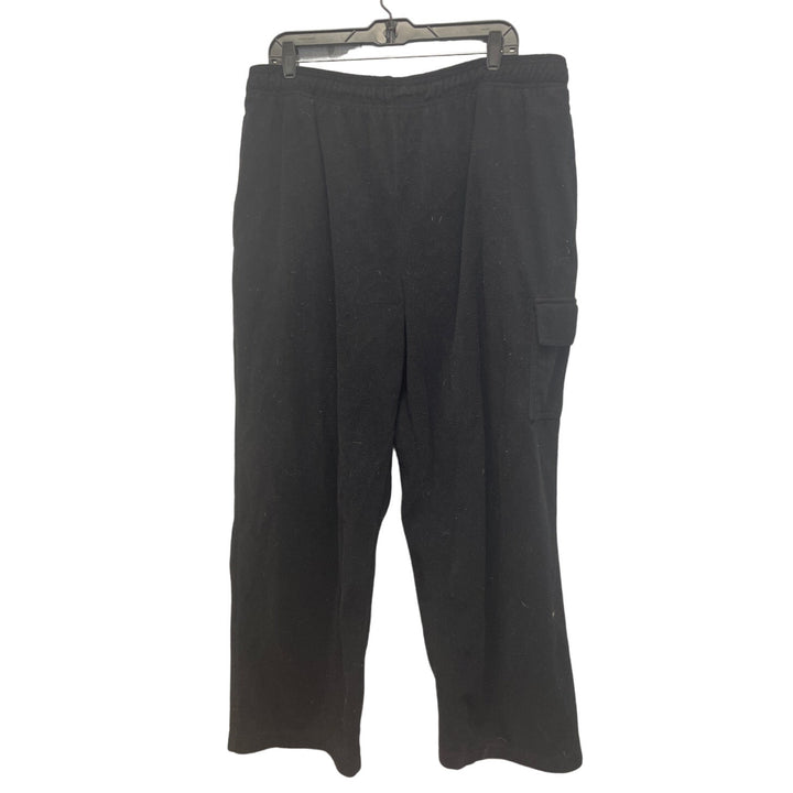 Athletech Mens XL 100% Polyester Drawstring Waist Multi Pocket Athletic Pants
