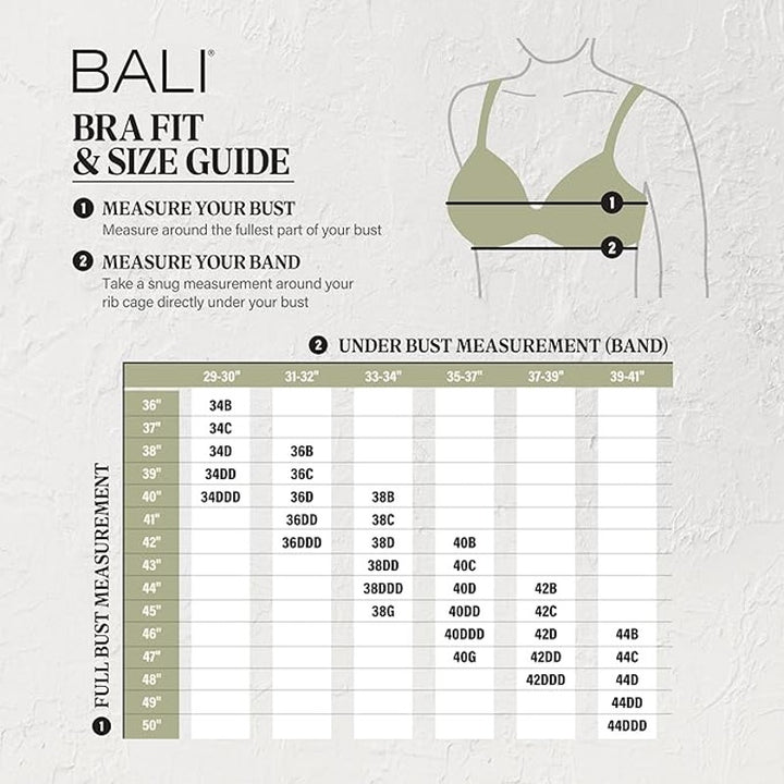NWT New Bali Womens Size 38D White Cool Comfort Revolution Wire Free Bra