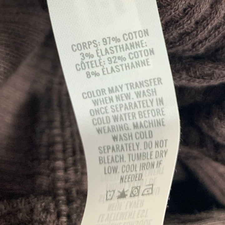 New Offline by Aerie Womens Medium Cotton Blend Waffle Long Sleeve Crew Neck Top