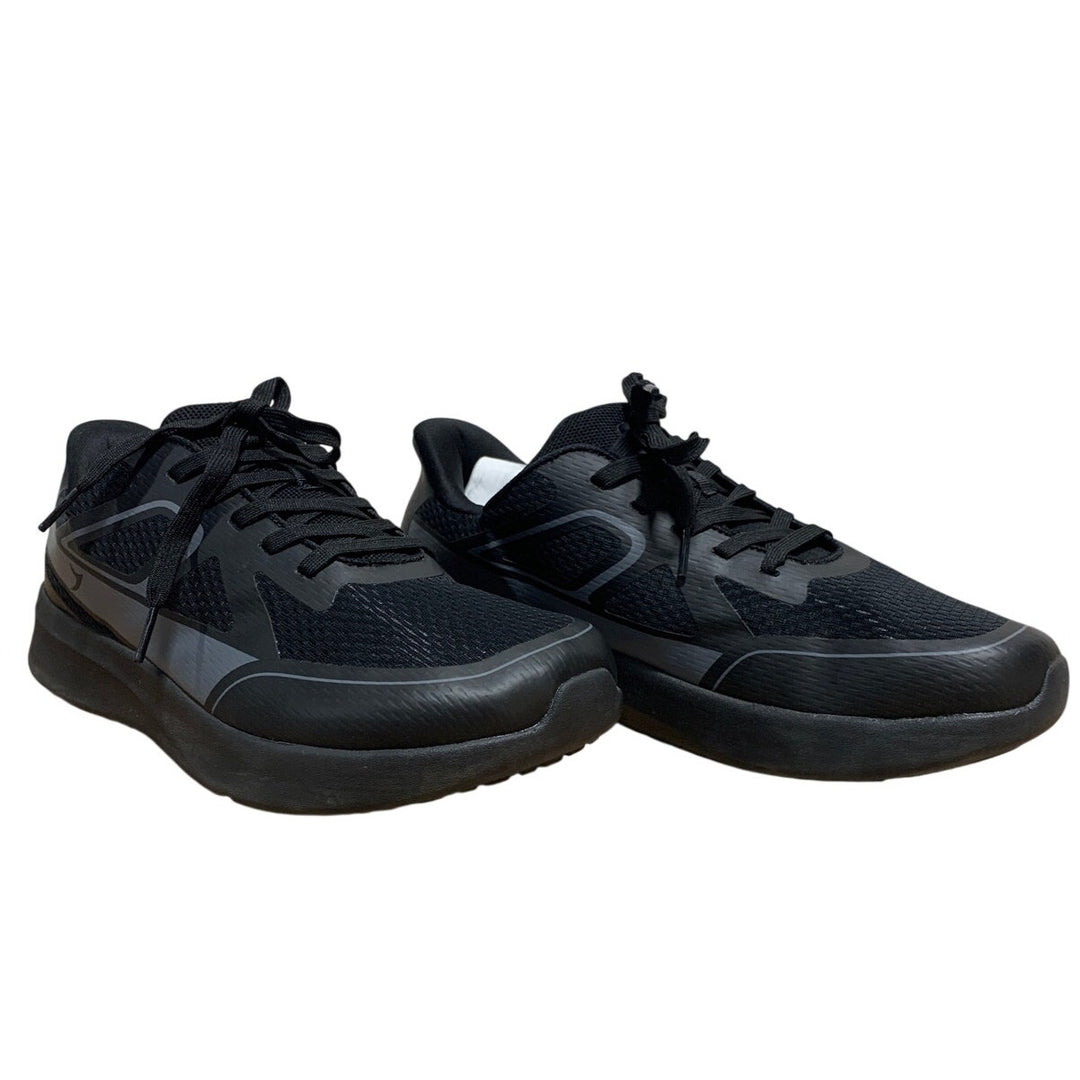 WNA Step Up Mens Size 10.5W 10.5 Wide Black Sneakers Lace Up Tennis Shoes