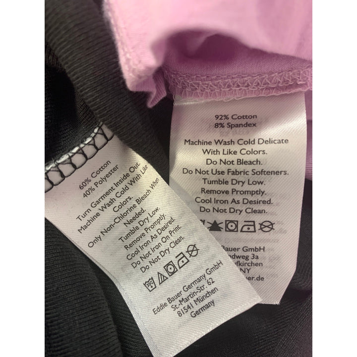 2 New Eddie Bauer Womens Small Long Sleeve Elevate Boat V Neck Tee Shirts