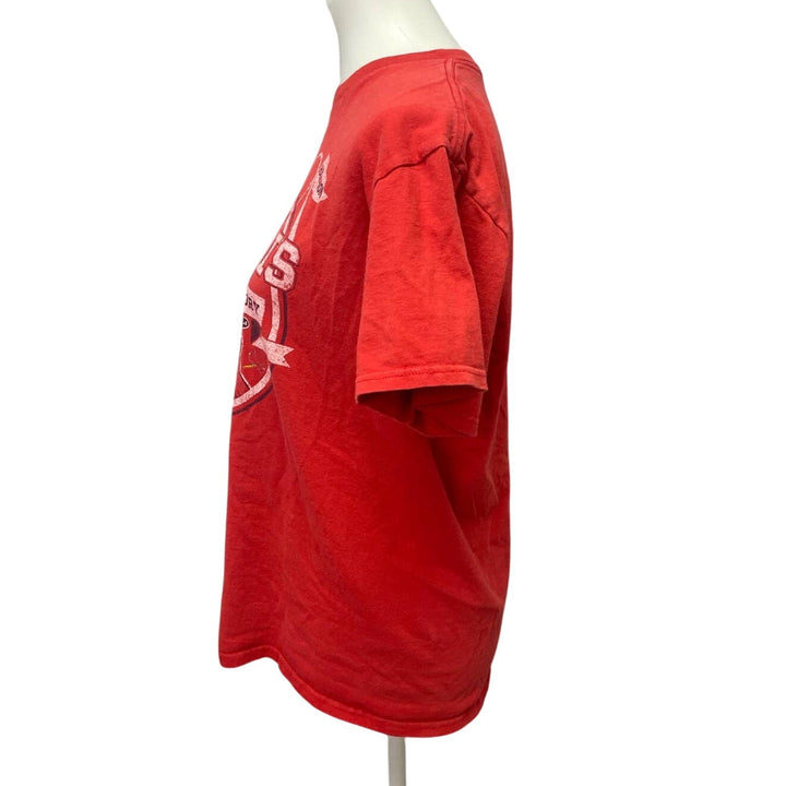 MLB St Louis Cardinals Baseball Mens Medium Cotton Blend Short Sleeve Tee Shirt