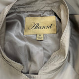 Alanni Womens Medium Lined Long Sleeve Button Down Trench Lightweight Jacket