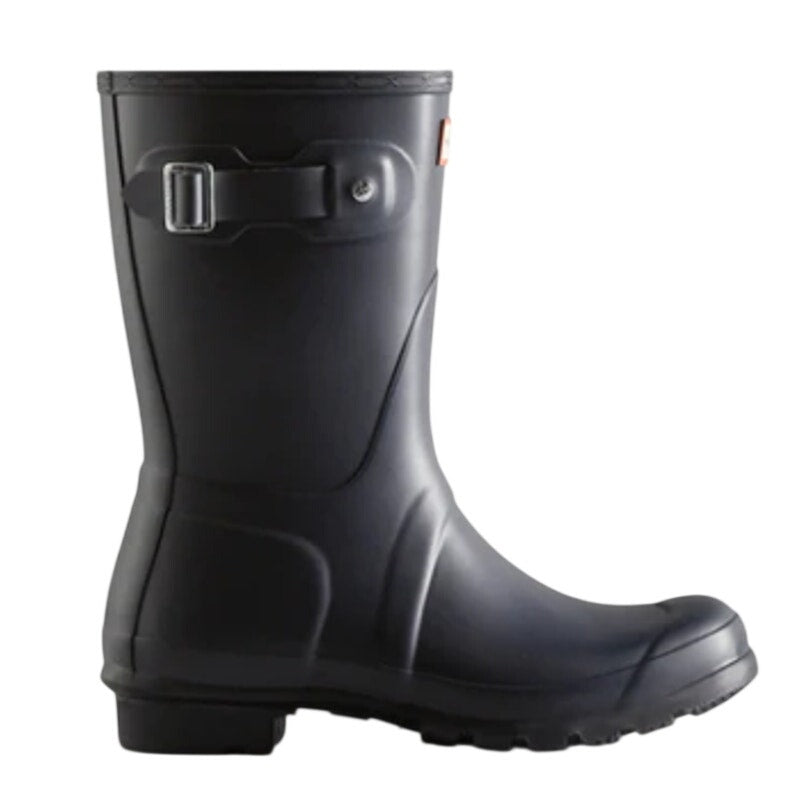 New Hunter Womens Size 10 Navy Original Short Rubber Waterproof Welly Rain Boots