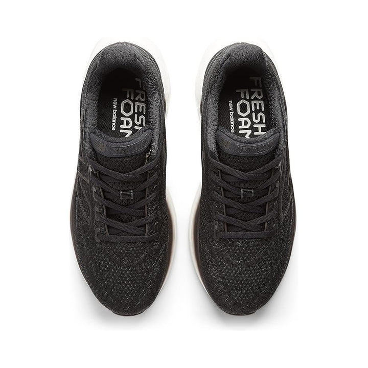 New Balance Womens 8.5 Black Fresh Foam X 1080v14 Athletic Sneaker Lace Up Shoes