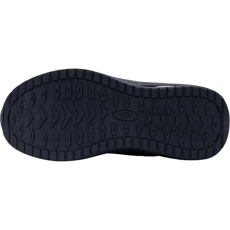 New IIV Women Size 11 Black Mesh Air Cushion Walking Arch Support Athletic Shoes