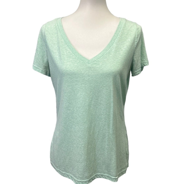 Lot of 4 Eddie Bauer Mossimo Womens Large Short Sleeve Scoop VNeck Tee Shirts