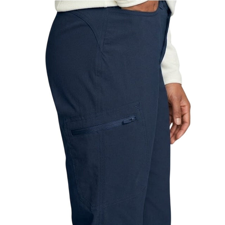 New Eddie Bauer Womens Navy Blue UPF 50+ Storm Repel Flexion Guide Pants