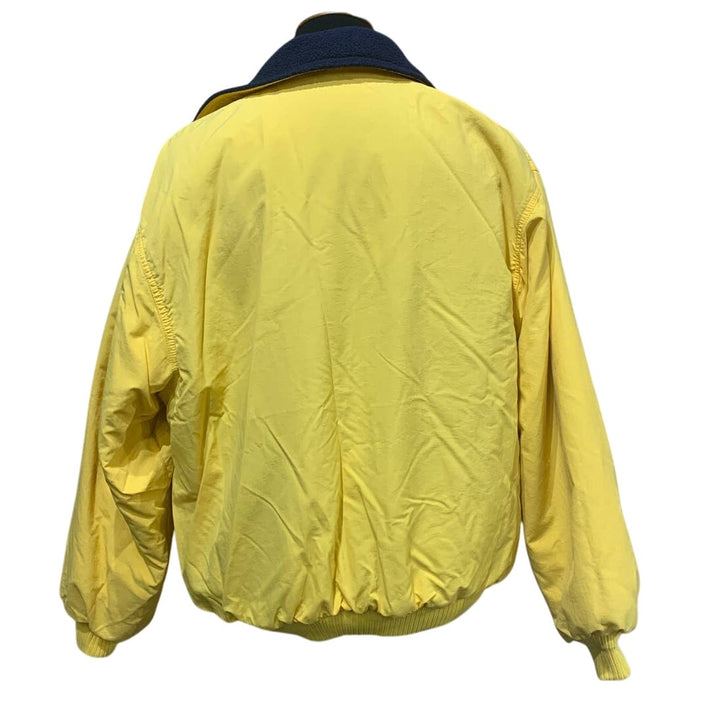 Eddie Bauer Womens Large Nylon Full Zip Coat Thermal Fleece Lined Warm Jacket