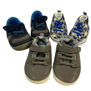 Lot of 3 Pairs of Surprize Boys Toddler Size 6  6-12 mos Casual Shoes Booties