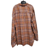 Mossimo Supply Co Mens 2XL 100% Cotton Plaid Long Sleeve Button Up Shirt