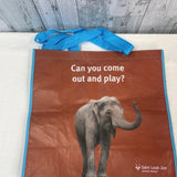 Lot of 6+ Reusable Dog Fruit Animal St Louis Cityscape Handle Shopping Tote Bags
