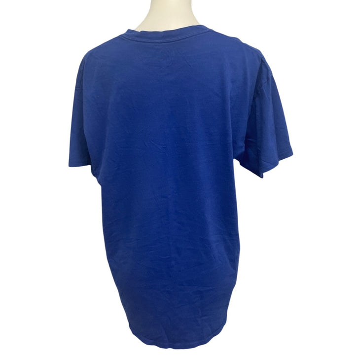 Majestic Mens Large St Louis Blues Hockey Short Sleeve Crew Neck Tee Shirt
