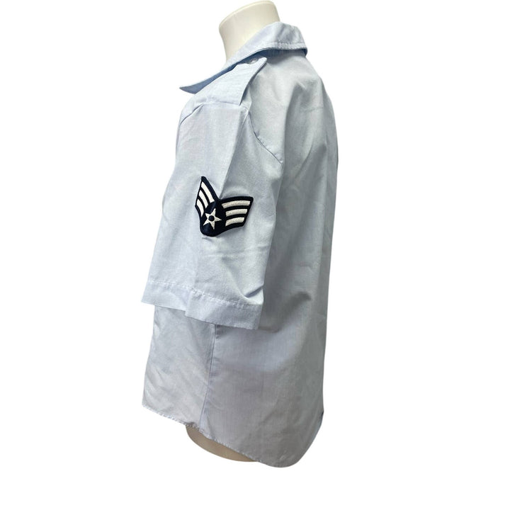 Defense Logistics Agency Wings Womens Size 12 Tuck In Button Down Uniform Shirt