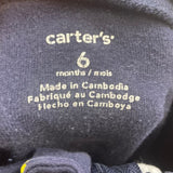 Boys 6 Months Carters Rolling Stones Rabbit Skins One Piece Sleepers Lot of 7