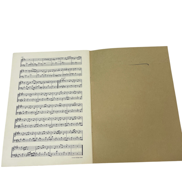 Antique 1909 Melodia A Course in Sight-Singing Solfeggio III Sheet Music Book