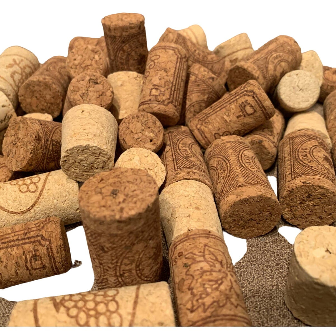 Lot of 70+ Wine Bottle Cork Stoppers for Craft Projects Handmade Supplies