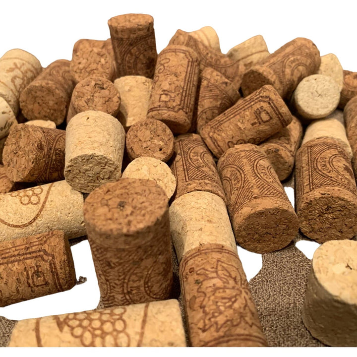 Lot of 70+ Wine Bottle Cork Stoppers for Craft Projects Handmade Supplies
