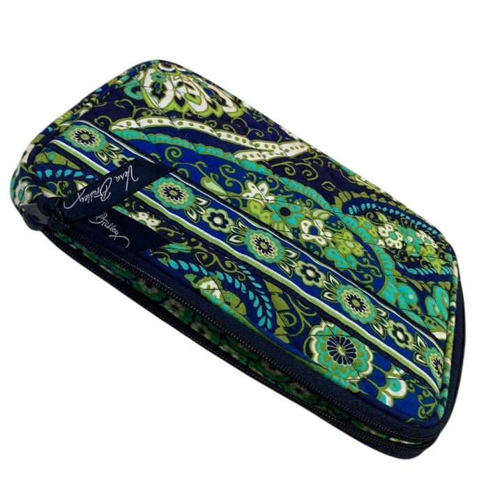 Vera Bradley Quilted Paisley Floral Small Zip Around Padded Tablet Case w Bag