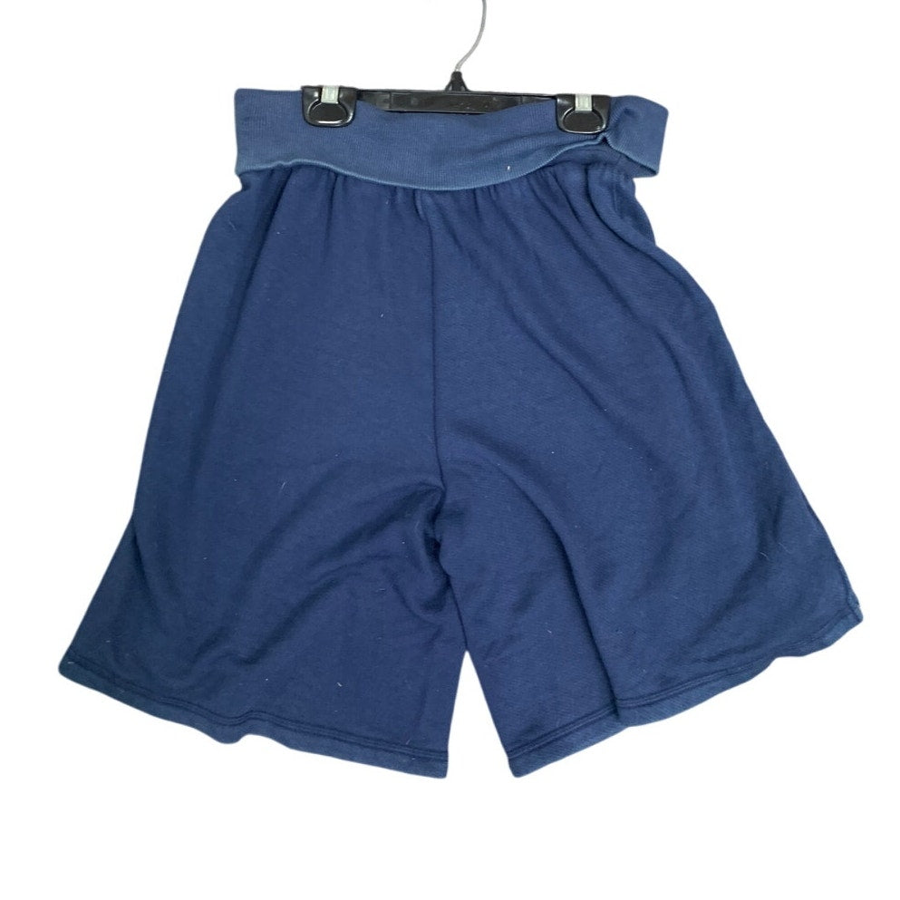 New Aerie Womens Small Foldover Waist Stretchy PolyCotton Sweatpant Shorts