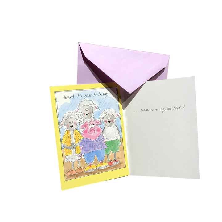 41 New Funny Vintage Characters Birthday Getting Older Greeting Cards Envelopes