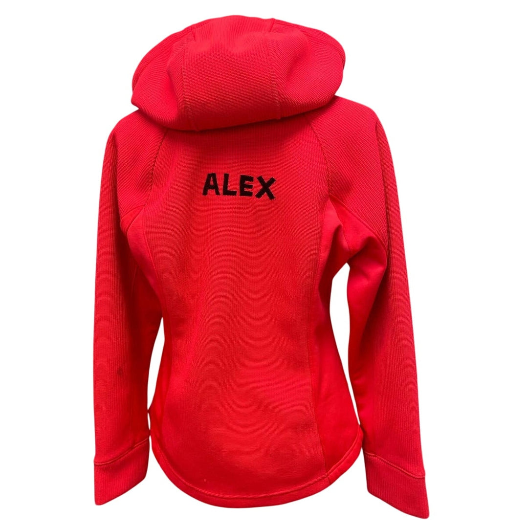 Swiss Tech Womens Medium ALEX Personalized Full Zip Fleece Lined Jacket Hoodie