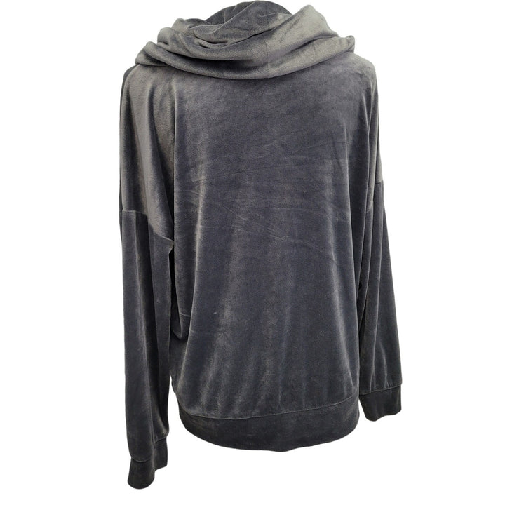 Olive And Oak Womens Medium PolySpandex Slouch Neck Long Sleeve Sweatshirt