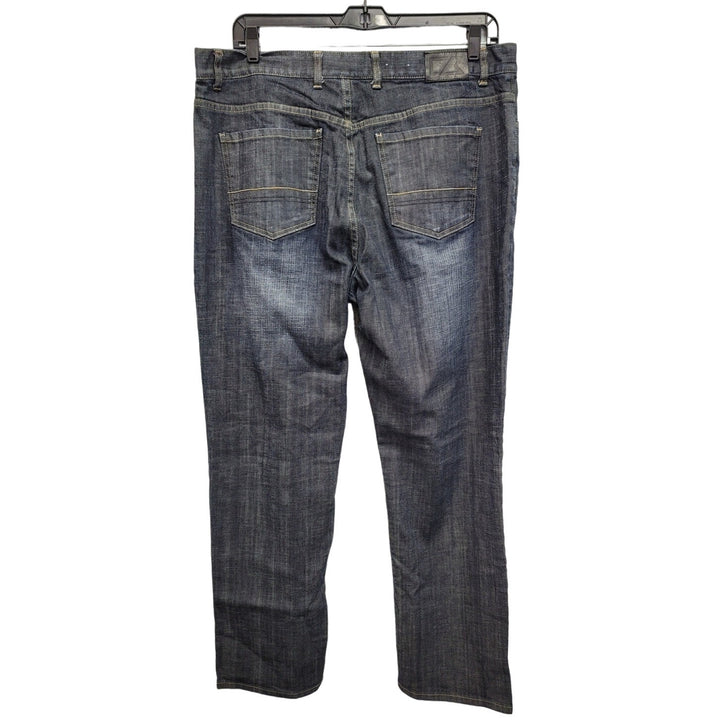 Cutter &amp; Buck Mens 40X34 Tall Cotton Spandex Straight Leg Denim Jeans