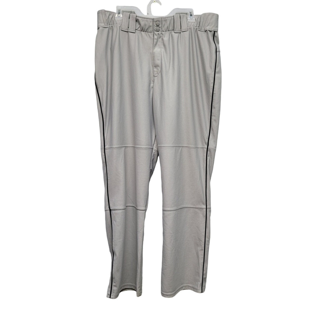 Under Armour Mens 2XL Side Striped 100% Polyester Loose Fit Straight Cut Pants