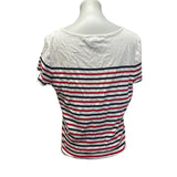 3 Chaps Croft & Barrow Womens XL Short Sleeve Cotton Blend Tee Shirts Lot