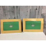 2 Vintage 1980s Cabbage Patch Kids Dolls Collection Laminated Plastic Place Mats