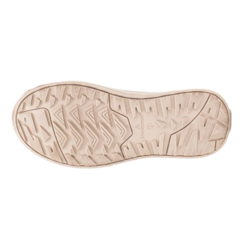 New In Box Staheekum Womens Size 7 Taupe Breathable Mesh Slide On Sneaker Shoes