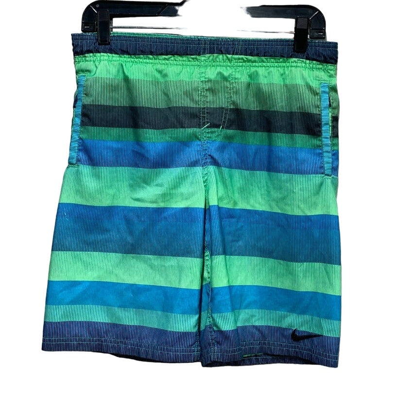 Lot of 2 Medium Nike &amp; Unbranded Mens Swimming Inner Webbing Trunks Swim Shorts