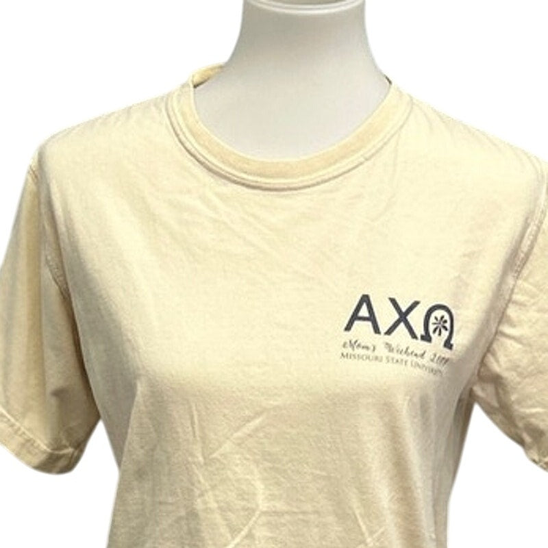Missouri State University Alpha Chi Omega Moms Small Short Sleeve Tee Shirt