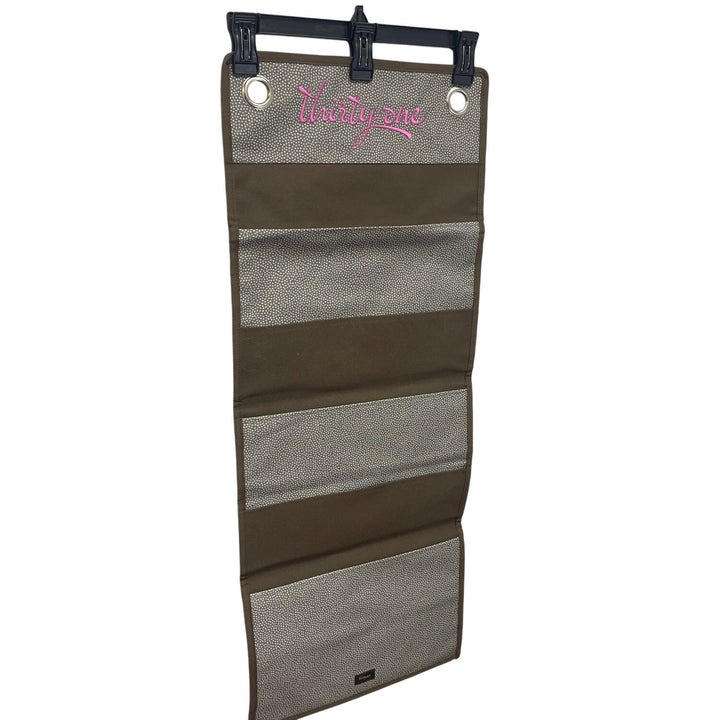 Thirty One Gifts Hanging Canvas Wall Pocket Organizer Office Bills Paper File