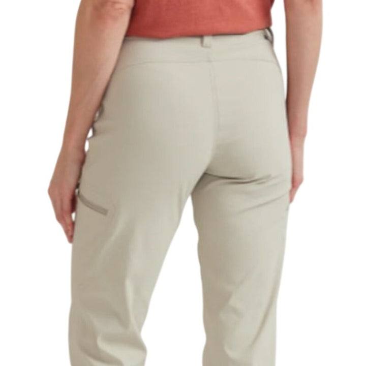 New Eddie Bauer Womens Khaki Pumice Guide Pro First Ascent Pants w Pockets
