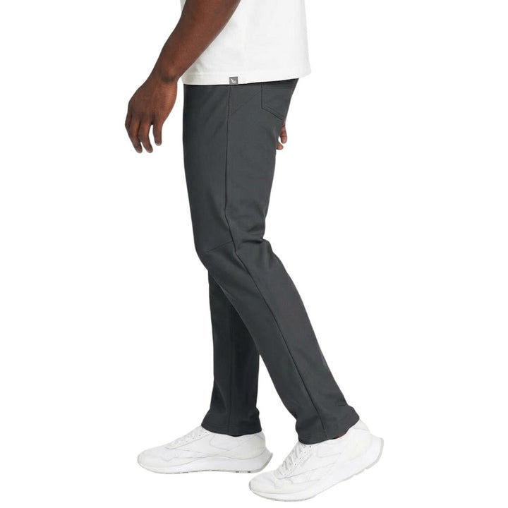 New Eddie Bauer Mens Carbon Gray UPF 50+ Zip Up The Switch 5 Pocket Pants