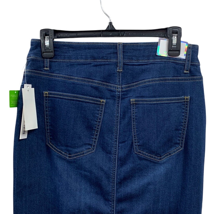 New Tinseltown Juniors Size 3 Hi Rise Stretch PolyCotton Long Denim Maxi Skirt