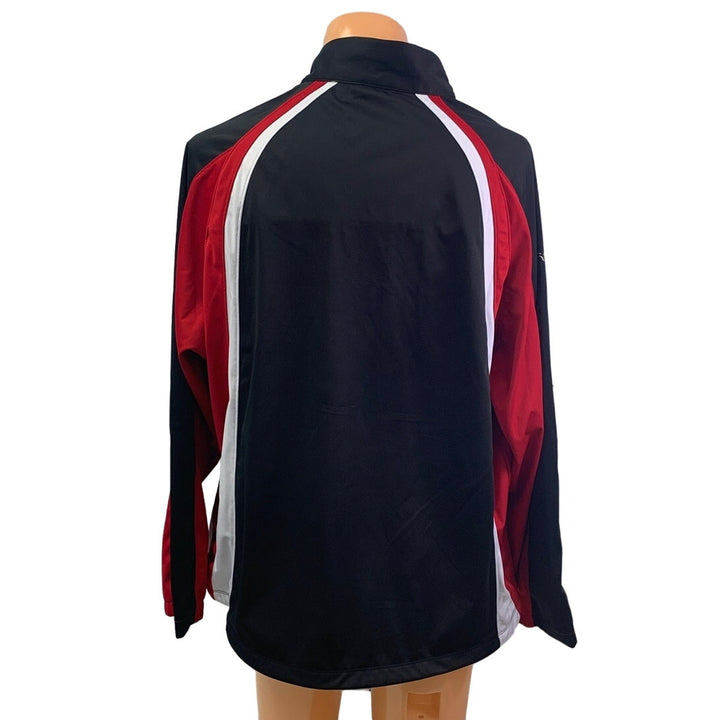 Greg Norman Mens XXL Polyester Quarter Zip Pullover Drawstring Waist Golf Jacket